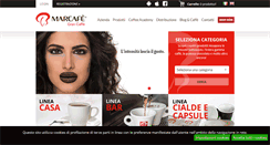 Desktop Screenshot of marcafe.it