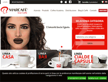 Tablet Screenshot of marcafe.it